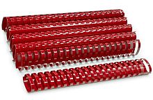 Пластиковые пружины 25 мм, красный, Bulros, 50 шт.