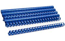 Пластиковые пружины 35 мм, синий, Bulros, 50 шт.