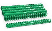 Пластиковые пружины 18 мм, зеленый, Bulros, 100 шт.