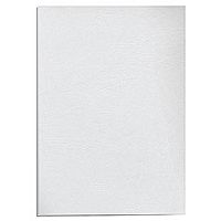 Обложка картонная Delta, А4, 250 гр/м. (100 шт.), белая, с тиснением под кожу, Fellowes, FS-53701