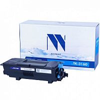 Картридж NV Print TK-3160 (БЕЗ ЧИПА) для принтеров Kyocera ECOSYS P3045dn/ 3050dn/ 3055dn/ 3060dn, 12500 страниц