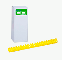 Пластиковые пружины 4,5 мм, желтый, GRAFO, 100 шт.