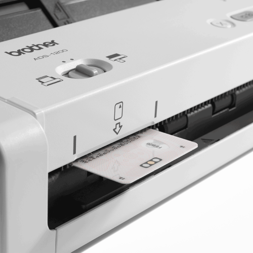 Сканер Brother ADS-1200, A4, 25 стр/мин, 1200 dpi, цветной, дуплекс,DADF20, USB фото 2