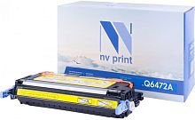 Картридж NV Print Q6472A Желтый для принтеров HP LaserJet Color 3505/ 3505x/ 3505n/ 3505dn/ 3600/ 3600n/ 3600dn/ 3800/ 3800n/ 3800dn/ 3800dnt, 4000 ст
