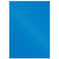 Обложка картонная Chromo, А4, 250 гр/м. (100 шт.), синяя, глянцевая, Fellowes, FS-53782