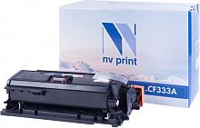 Картридж NV Print CF333A Пурпурный для принтеров HP LaserJet Color M651dn/ M651n/ M651xh, 15000 страниц