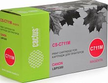 Картридж Cactus 711M (CS-C711M) для принтеров Canon LBP5300 пурпурный 6000 страниц