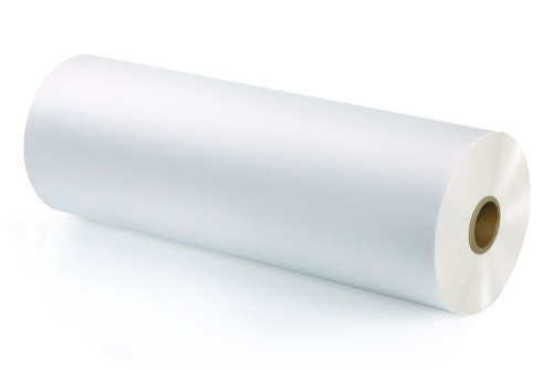 Пленка для ламинирования UltraBond-SilkFeel 330 мм 43 мкн 200 м , основа для выборочной лакировки/мет, Polynex купить по лучшей цене в магазине Poligrafmall.ru