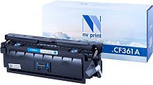 Картридж NV Print CF361A Голубой для принтеров HP LaserJet Color M552dn/ M553dn/ M553n/ M553x/ M577dn/ M577f/ M577c
