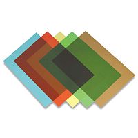 Обложка ПВХ Transparent, А4, 200 мкм (100 шт.), дымчатая, Fellowes, FS-53774