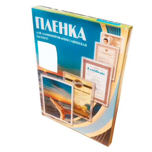 Пакетная пленка для ламинирования, А4, 175 мкм (100 шт.), глянцевая, Office Kit купить по низкой цене в магазине Poligrafmall.ru