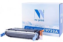 Картридж NV Print C9722A Желтый для принтеров HP LaserJet Color 4600/ 4600dtn/ 4600hdn/ 4600n/ 4650/ 4650n/ 4650dn/ 4650dtn/ 4650hdn/ 4600dn, 8000 стр