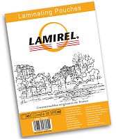 Пакетная пленка для ламинирования, A6, 125 мкм (100 шт.), глянцевая, Lamirel, LA-78662 купить по низкой цене в магазине Poligrafmall.ru