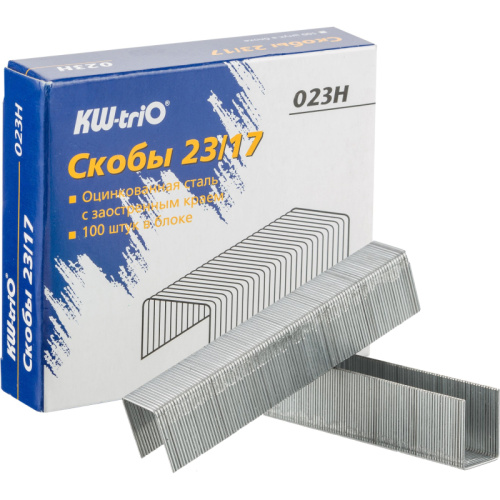 Скобы KW-Trio 23/17 (уп. 1000 шт)