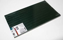 Металлические каналы O.CHANNEL SLIM А4 304 мм 13 мм с покрытием ткань, зеленый