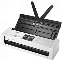 Сканер Brother ADS-1700W, A4, 25 стр/мин, 1200 dpi, цветной, дуплекс, сенсорный экран, WiFi