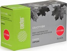 Картридж Cactus 711BK (CS-C711BK) для принтеров Canon LBP5300 черный 6000 страниц