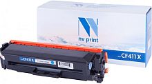 Картридж NV Print CF411X Голубой для принтеров HP LaserJet Color Pro M377dw/ M452nw/ M452dn/ M477fdn/ M477fdw/ M477fnw
