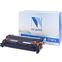 Картридж NV Print Q7581A для принтеров HP LaserJet Color CP3505/ 3800, 6000 страниц